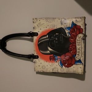 RARE loungefly tattoo Darth Vader Star Wars bag with tags